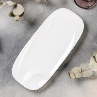 Блюдо с соусником Magistro «Бланш», 28×12,5 см