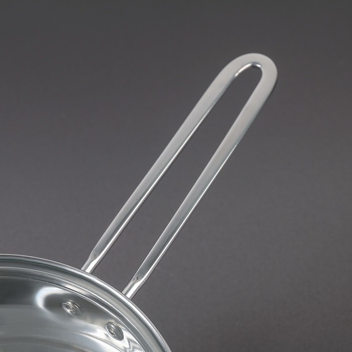 Пароварка-яйцеварка «Вейлер», 18×22 см, стеклянная крышка, цвет хромированный