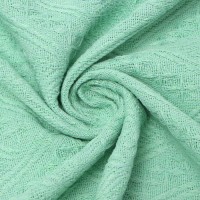 Плед Этель Home 130*180см , цв.зеленый,80%хлопок, 20% п/э