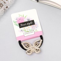 Резинка для волос "Дебора" бабочка, 5 см