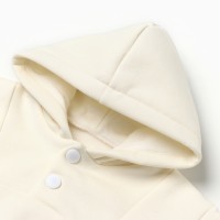 Толстовка детская «Крошка Я» Blueberry, рост 74-80 см, молочная