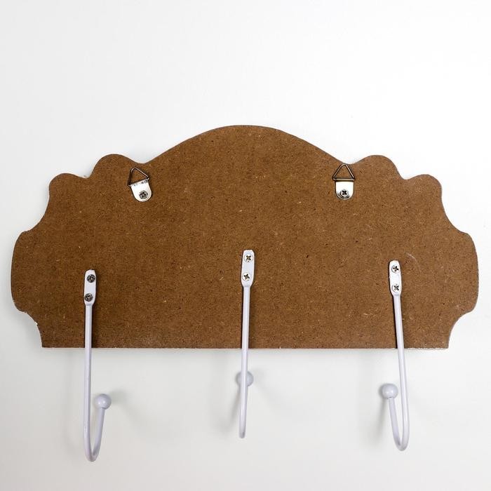 Крючки декоративные дерево "Филины на ветке" 18х26,5х4,5 см