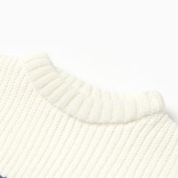 Джемпер вязаный Крошка Я Blueberry, р.68-74, молочный