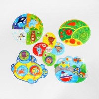 Развивающая игра для ванной «Соответствие» (основа+ 4 игрушки), виды МИКС