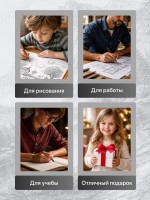 Вечный карандаш чернографитный Calligrata «Лапка», МИКС