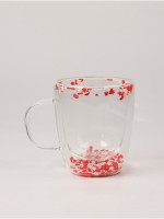 Кружка новогодняя с двойными стенками «Новогоднее настроение», 350 мл