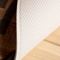 Коврик для бани на пол, придверный, с принтом «С лёгким паром!», 40×60 см, полиэфир, ЭВА, «Банная забава»