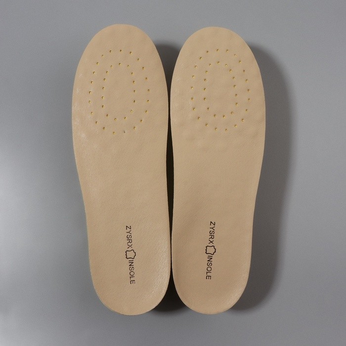 Стельки для обуви, универсальные, р-р RU до 40 (р-р Пр-ля до 40), 26 см, пара, бежевые