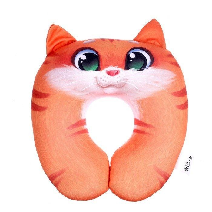 Подголовник антистресс «Котик»