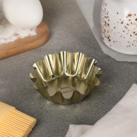 Форма для выпечки, h=4 см, d=9 см, антипригарное покрытие