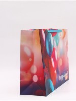 Пакет ламинированный горизонтальный «Поздравляю», XXL 61×46×20 см