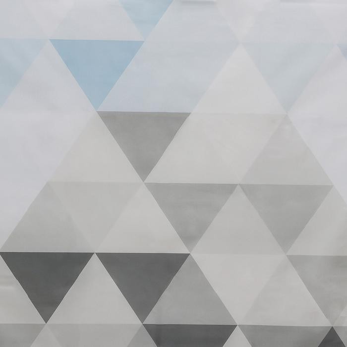 Штора для ванной Доляна «Феерия», 180×180 см, EVA