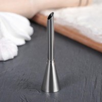 Насадка кондитерская для начинки «Эклер», d=1,7 см, выход 0,7 см