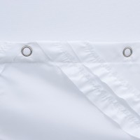 Штора для ванной «Ла Каса», с люверсами, 180×180 см, полиэстер, белая