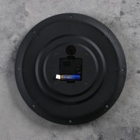 Часы настенные, серия: Классика, d=29 см, черный обод