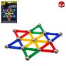 Конструктор магнитный «Треугольник», 28 деталей