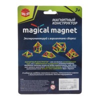 Конструктор магнитный «Треугольник», 28 деталей
