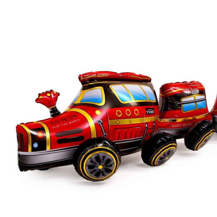 Шар фольгированный 30" «Автопаровоз»