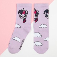Носки для девочки My Little Pony, 14-16 см, цвет фиолетовый