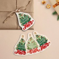 Шильдик на подарок Новый год «Уютных моментов», 6 × 9 см