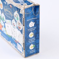 Набор для творчества "Елочные шары под раскраску "Время сказки" 7 см, набор 6 шт