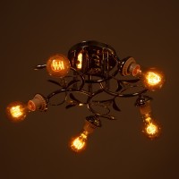 Люстра "Жаннета" бп 5х40Вт Е27 Хром МОДЕЛЬ: 2800064