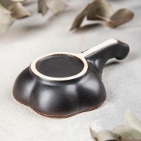 Соусник «Таллула», 11,5×7,5×3 см, цвет зелёный