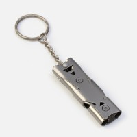 Свисток для выживания высокочастотный, до 150 дБ, металл, 6.5 см