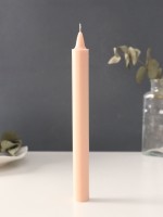 Ароматическая свеча парафиновая хозяйственная, 2×19 см, 55 г, ваниль