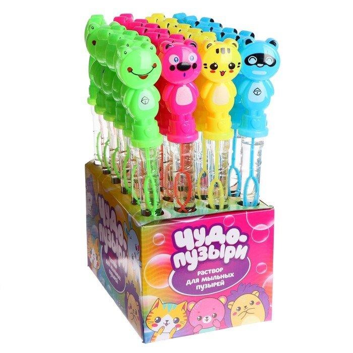 Мыльные пузыри «Весёлые друзья», МИКС, 125 мл