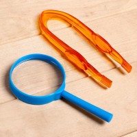 Набор для обучения «Пинцет и лупа», МИКС, по методике Монтессори