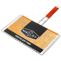 Решётка-гриль универсальная Maclay, нержавеющая сталь, размер 50 x 34 см, рабочая поверхность 34 x 23 см