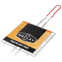 Решётка-гриль универсальная Maclay, нержавеющая сталь, размер 50 x 34 см, рабочая поверхность 34 x 23 см