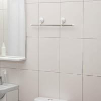Держатель для полотенец на вакуумных присосках, 51 см