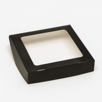 Контейнер на вынос, сиреневый, 20 х 20 х 4 см