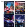 Тетрадь 48 листов в клетку, Calligrata Street racing, МИКС