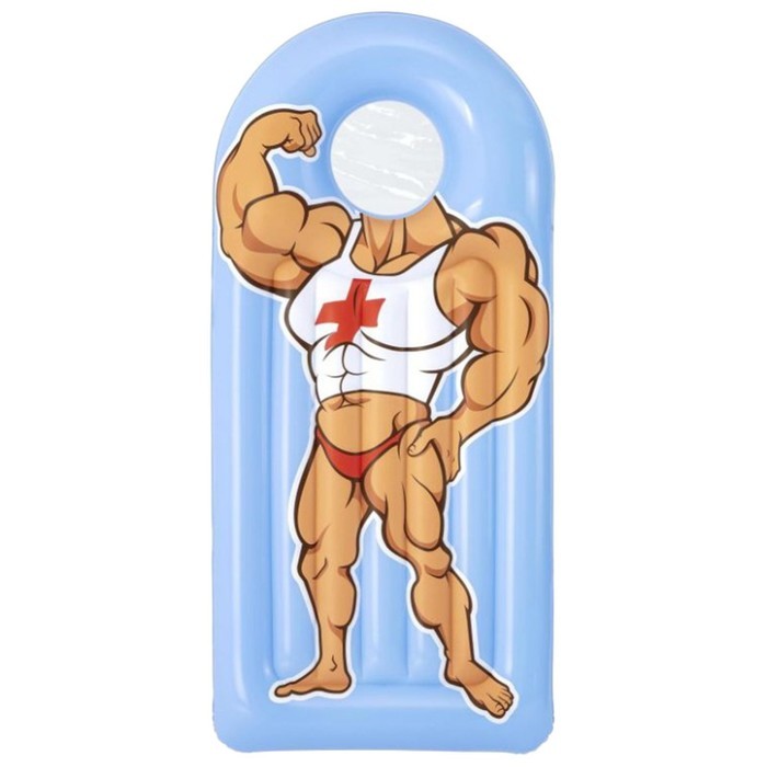 Матрас для плавания Face Flip, 188 x 89 см, 43421 Bestway, микс