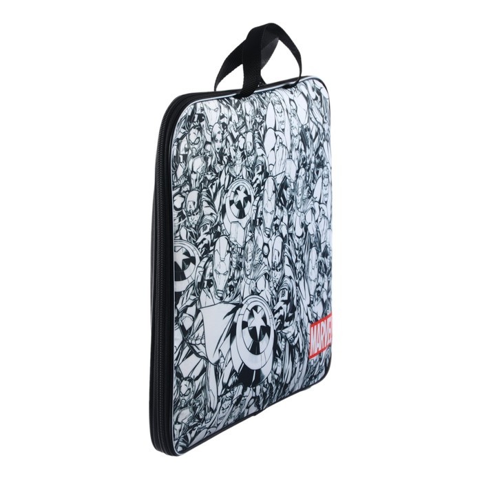 Папка для черчения и рисунков А3, 47×35×2 см с ручками, текстильная, «Мстители» Папка для черчения и рисунков А3, 47×35×2 см с ручками, текстильная, «Мстители»