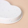 Форма для выпечки KONFINETTA «Сердце», силикон, 25×23×3.5 см (внутр. размеры 23×21×3.5 см), белая