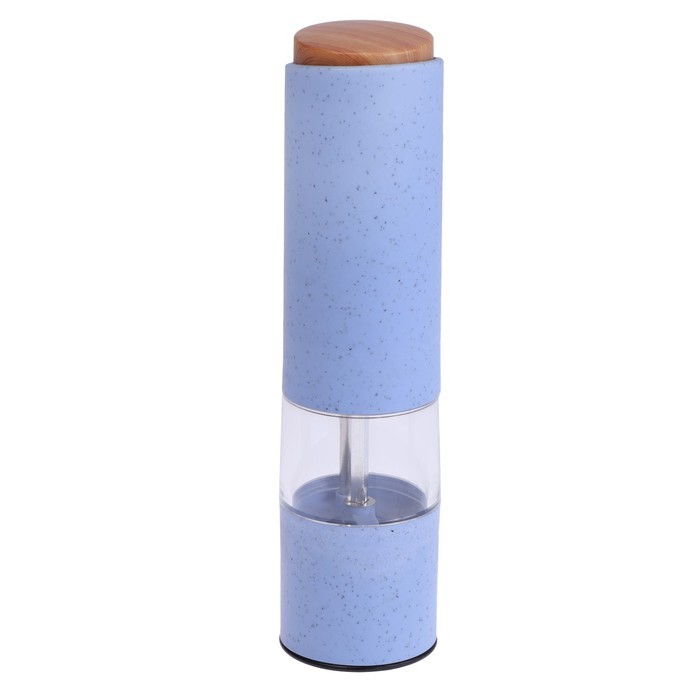 Мельница электрическая  Luazon LET- 003, пластик, от батареек, сиреневая