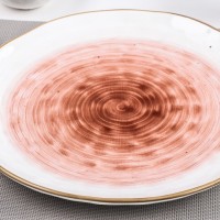 Тарелка Доляна «Космос», d=27,5 см, цвет зелёный