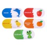 Мягкий пазл для малышей Крошка Я «Учим цвета», 5 пазлов
