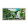 Часы-картина настенные, серия: Природа, "Водопад", 50 х 100 см, микс Часы-картина настенные, серия: Природа, "Водопад", 50 х 100 см, микс