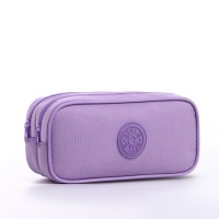 Косметичка-пенал на молнии с отделами, «Звезда», сиреневая