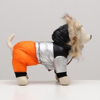 Комбинезон «Пушок», размер 14 (ДС 32 см, ОГ 42 см, ОШ 31 см), коралловый