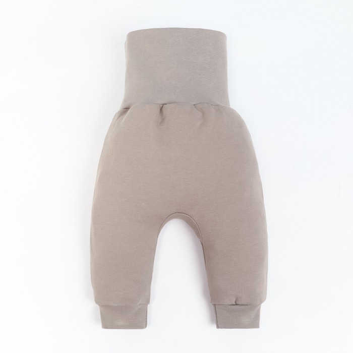 Ползунки - штанишки «Крошка Я» BASIC LINE, рост 62-68 см, бежевые