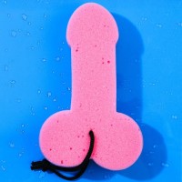 Мочалка «Горячей цыпочке», 18+, Чистое счастье