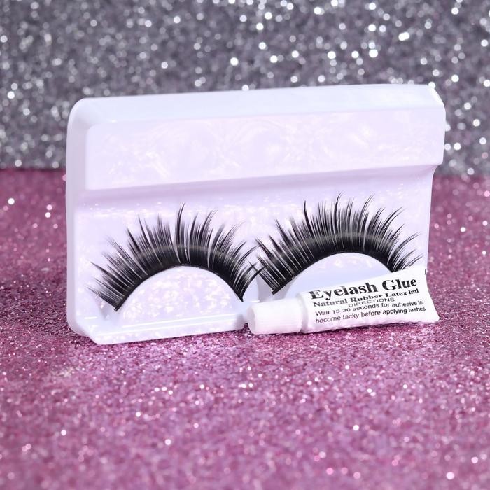 Ресницы накладные «Пышные лучики», цвет чёрный