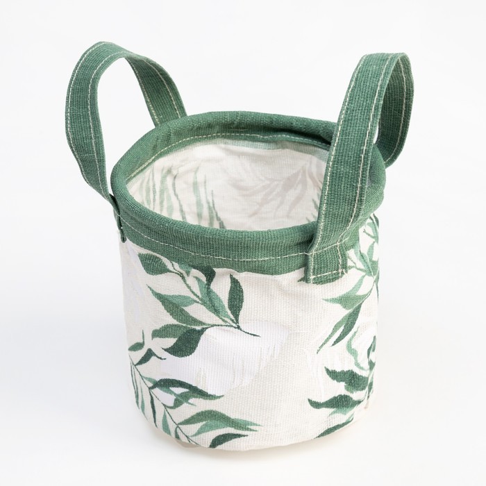 Текстильная корзинка Этель «Тропики», 12×14 см