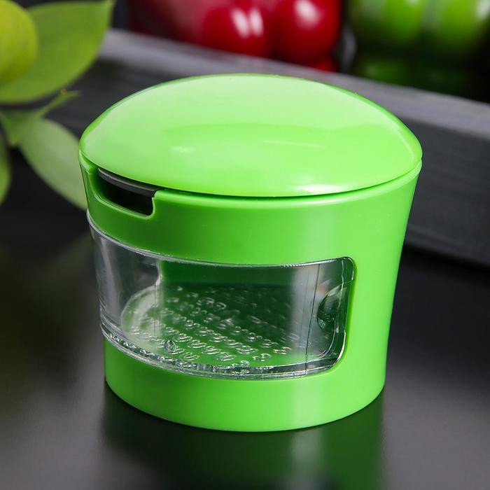 Приспособление для нарезки чеснока «Прино», 2 насадки, 7,5×7,5×6 см